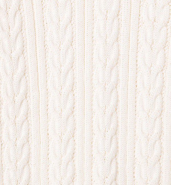 TOMORROWLAND MENS「コットンケーブル Vネックニット」|ニット・セーター|