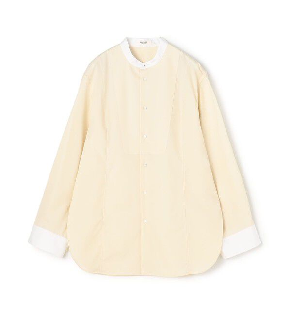 MACPHEE「コットンブロード チュニックシャツ」|シャツ・ブラウス|41 ライトベージュ