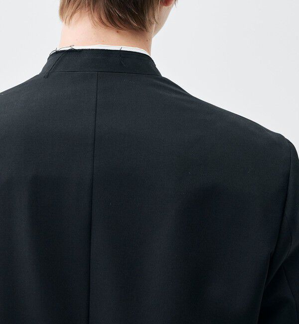 Edition「ウールドスキン 2Bノーカラージャケット」|ノーカラージャケット|