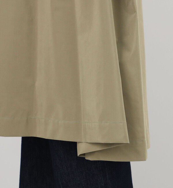 TOMORROWLAND BUYING WEAR「HAVERSACK ATTIRE シルクコットン ダブルブレト ベルテッドコート」|トレンチコート|