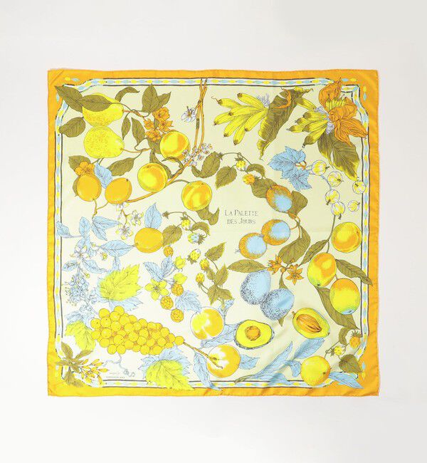 TOMORROWLAND GOODS「【別注】manipuri FRUITS シルクスカーフ」|バンダナ・スカーフ|