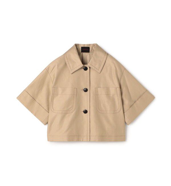 TOMORROWLAND collection「【WEB先行予約】コットンラミーモールスキン カーゴジャケット」|その他|45 ベージュ