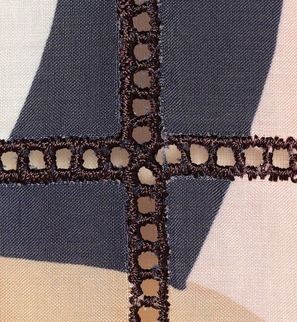 TOMORROWLAND collection「【WEB先行予約】アイレットウェーブプリント ワイドストレートパンツ」|その他|