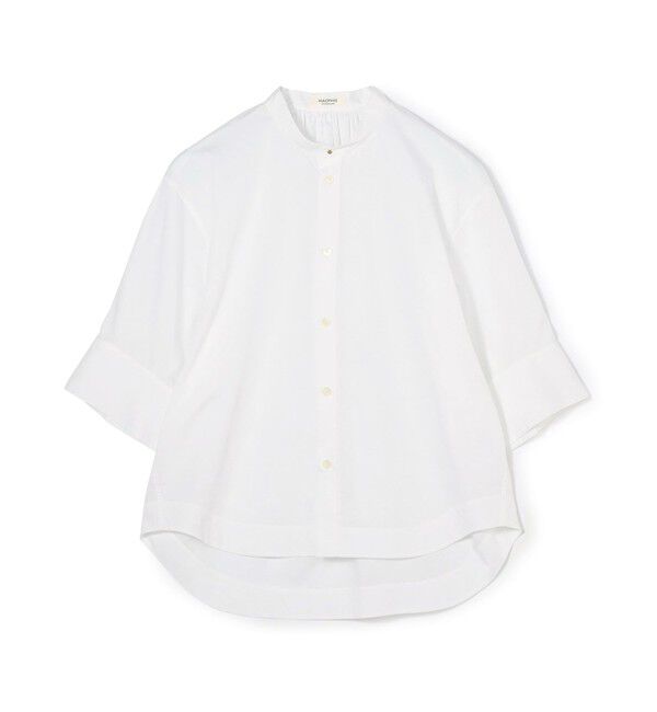MACPHEE「【WEB先行予約】コットンブロード オーバーサイズシャツ」|シャツ・ブラウス|11 ホワイト