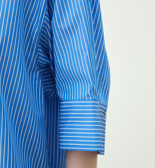 MACPHEE「【WEB先行予約】コットンブロード オーバーサイズシャツ」|シャツ・ブラウス|