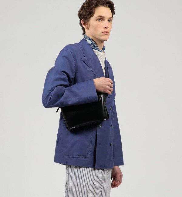 TOMORROWLAND GOODS「PIENI WAIST BAG PVC&times;ピッグレザー ウエストバッグ」|ショルダー・メッセンジャー|