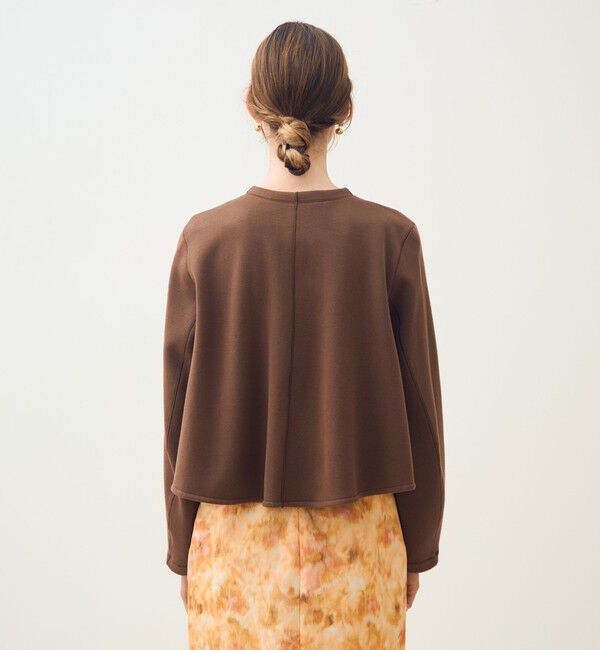 TOMORROWLAND collection「コットンダンボール トラペーズカーディガン」|カーディガン|