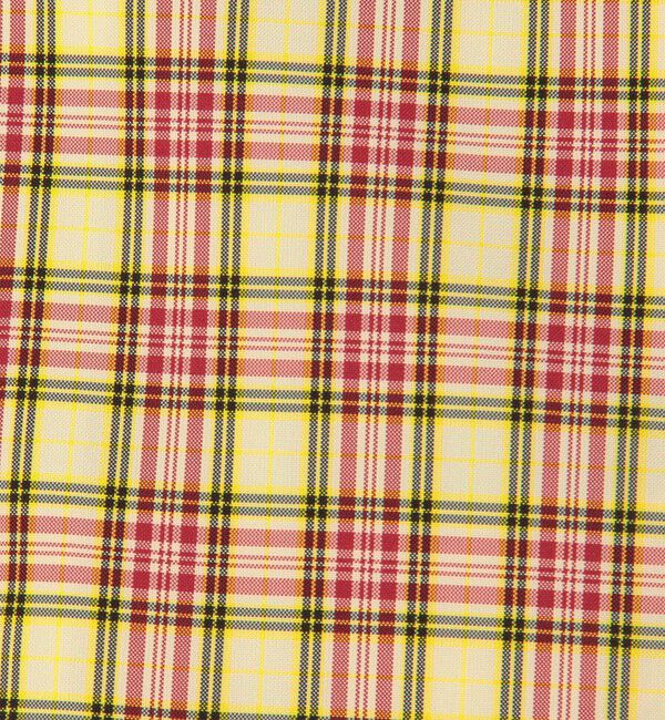 CABaN「ポリエステル チェックダブルジップブルゾン」|ブルゾン・スタジャン|