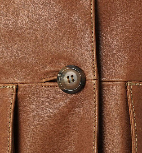 TOMORROWLAND collection「セミベジタブルレザー サックジャケット」|その他|