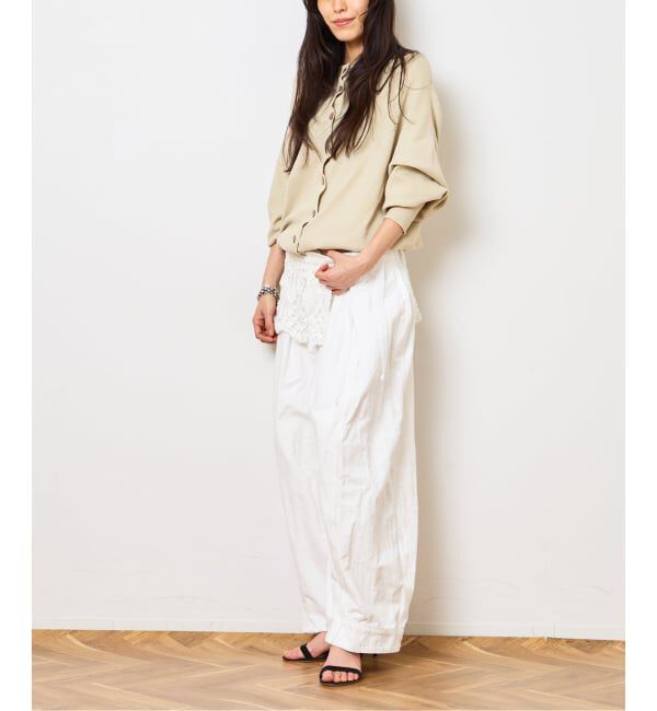  「2WAYワイドネックルーズKNIT CARDIGAN TOPS：ニット」|ニット・セーター|