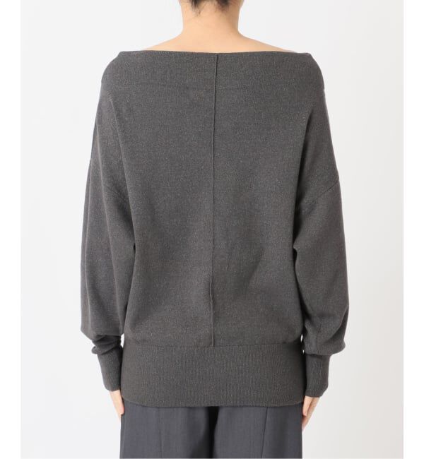  「2WAYワイドネックルーズKNIT CARDIGAN TOPS：ニット」|ニット・セーター|