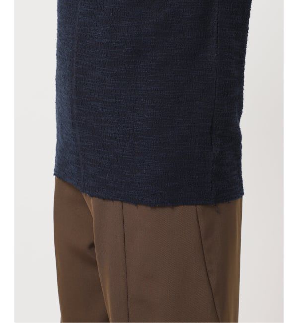  「《予約》TWEED CUT STAND NECK TOPS：カットソー」|Tシャツ・カットソー|