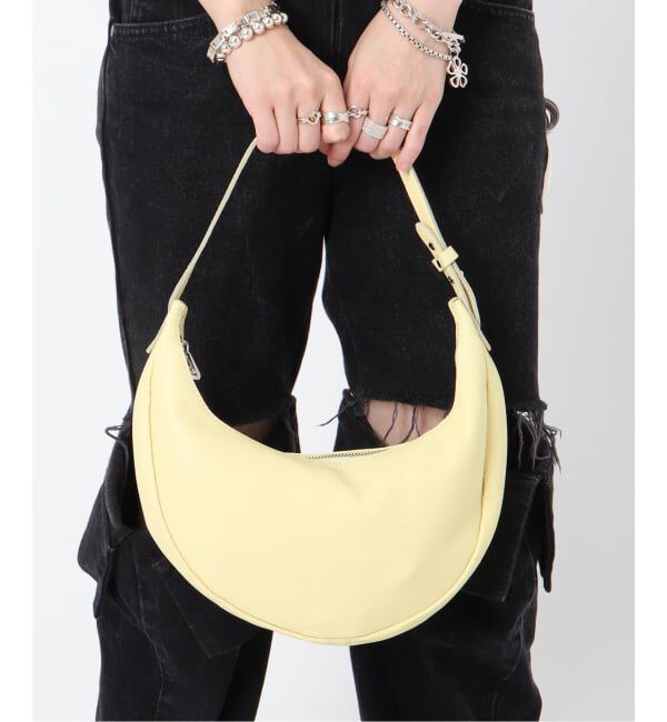  「【blancle/ ブランクレ】S.LETHER 2WAY MOON BAG limited」|ショルダー・メッセンジャー|