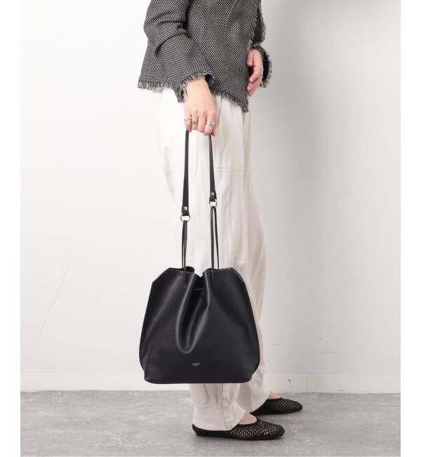  「【blancle/ ブランクレ】Drape drawstring bag」|ショルダー・メッセンジャー|
