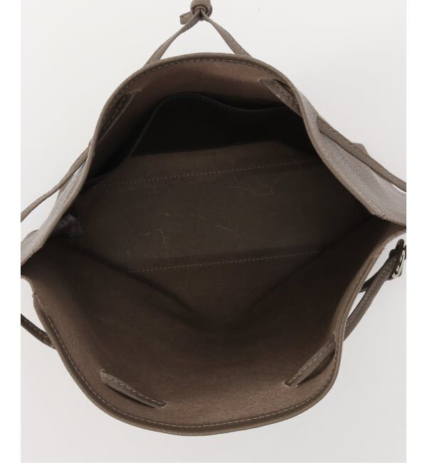 「【blancle/ ブランクレ】Drape drawstring bag」|ショルダー・メッセンジャー|