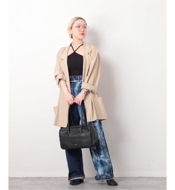  「【blancle/ ブランクレ】Classic wide boston」|ボストンバッグ|