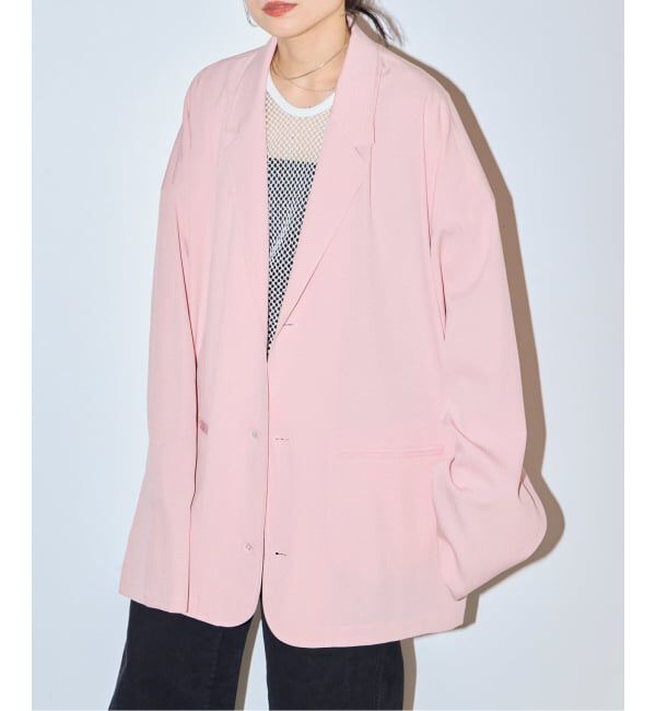  「《予約》OVER ジャケット」|その他|ピンク