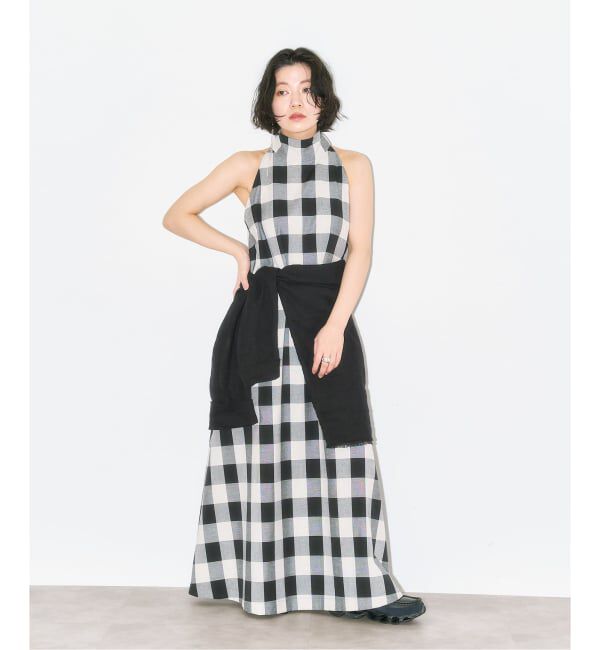  「《予約》LINEN LIKE DRESS：ワンピース」|ワンピース|