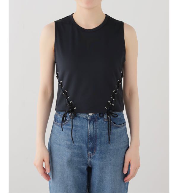  「TanC TOKYO SIDETWIST SLEEVELESS TOP TC26A-013：カットソー」|Tシャツ・カットソー|