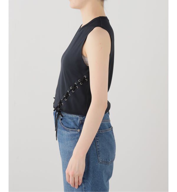  「TanC TOKYO SIDETWIST SLEEVELESS TOP TC26A-013：カットソー」|Tシャツ・カットソー|