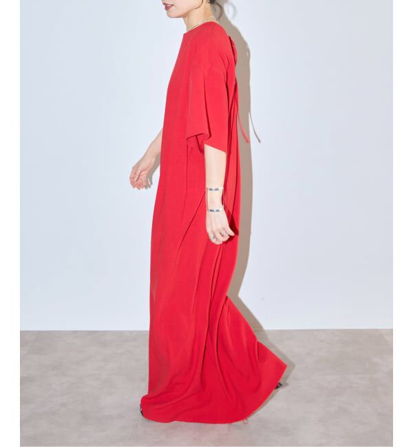  「《予約》LACE UP DRESS：ワンピース」|ワンピース|