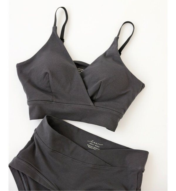 EMILYWEEK「【for MOM】オーガニックコットン混 マタニティカシュクールブラ」|インナー|