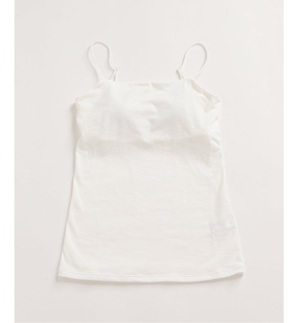 EMILYWEEK「《追加3》オーガニックコットン混 ストレッチブラキャミソール（グレージュ）」|インナー|