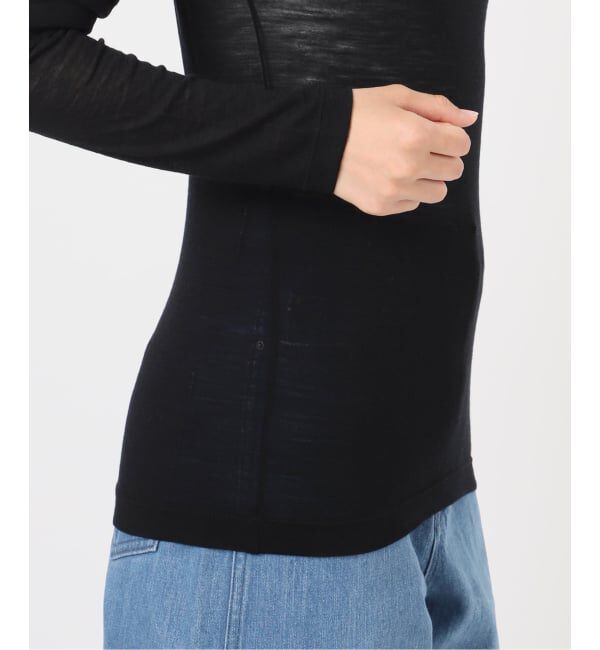 EMILYWEEK「《追加》スーパーウール クルーネックシアープルオーバー」|Tシャツ・カットソー|