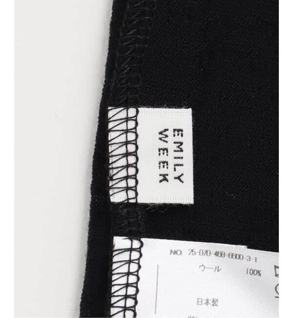 EMILYWEEK「《追加》スーパーウール クルーネックシアープルオーバー」|Tシャツ・カットソー|