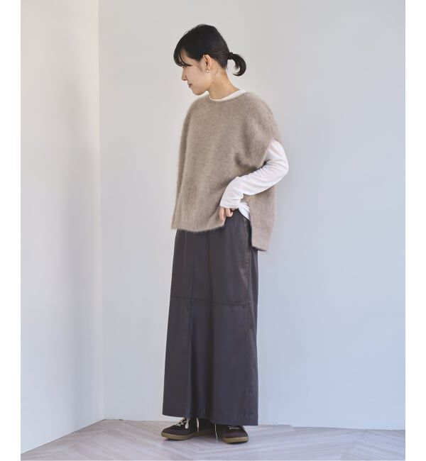 EMILYWEEK「《追加》スーパーウール クルーネックシアープルオーバー」|Tシャツ・カットソー|