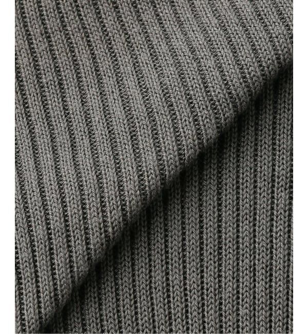 EMILYWEEK「シルク混リブVネックプルオーバー」|Tシャツ・カットソー|