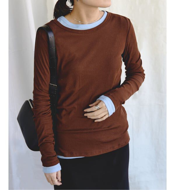 EMILYWEEK「《追加10》パウダリーコットンプルオーバー」|Tシャツ・カットソー|