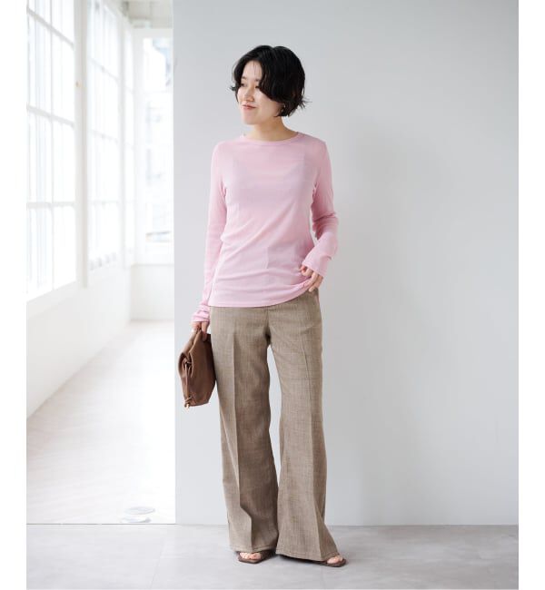 EMILYWEEK「《追加10》パウダリーコットンプルオーバー」|Tシャツ・カットソー|