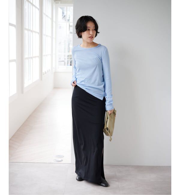 EMILYWEEK「《追加10》パウダリーコットンプルオーバー」|Tシャツ・カットソー|