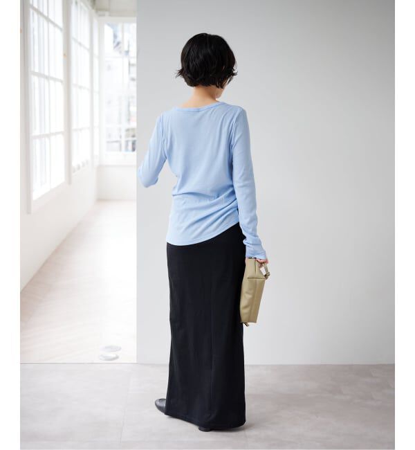 EMILYWEEK「《追加10》パウダリーコットンプルオーバー」|Tシャツ・カットソー|