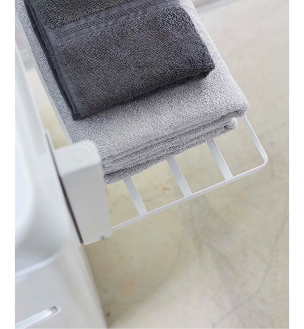 journal standard Furniture「《WEB限定》【tower/タワー】  洗濯機横マグネット折り畳み棚」|トイレタリー・ランドリーグッズ|