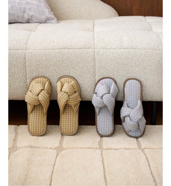journal standard Furniture「TWIST SLIPPER　スリッパ」|ルームシューズ|