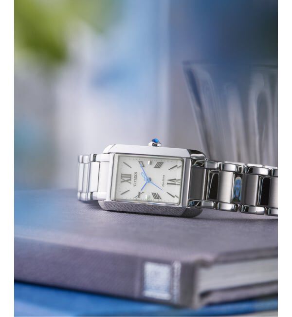 HIROB「CITIZEN L SQUARE Collection EW5620-55A Silver」|腕時計|