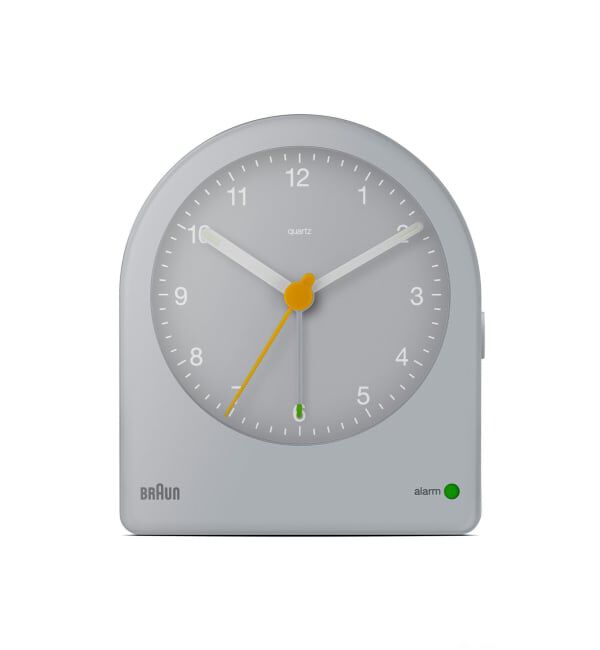 HIROB「BRAUN ALARM CLOCK GRAY BC22G」|クロック・置時計|