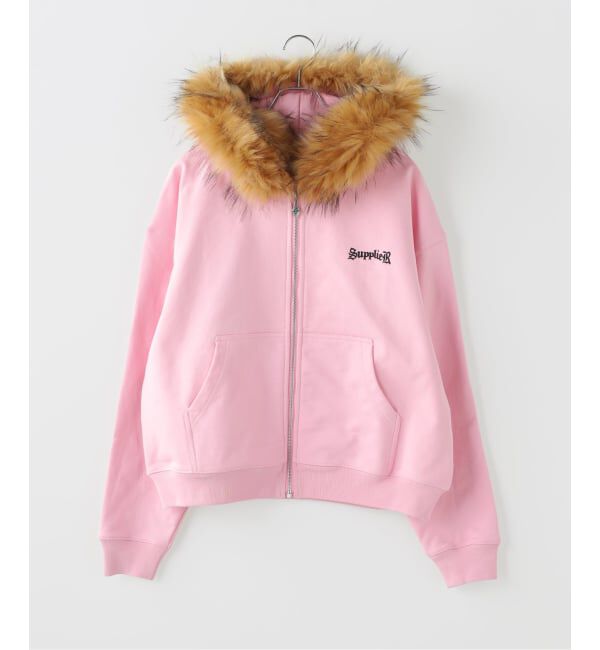JOINT WORKS「SUPPLIER / サプライヤー Fur Cross Zip Hoodie」|パーカー|