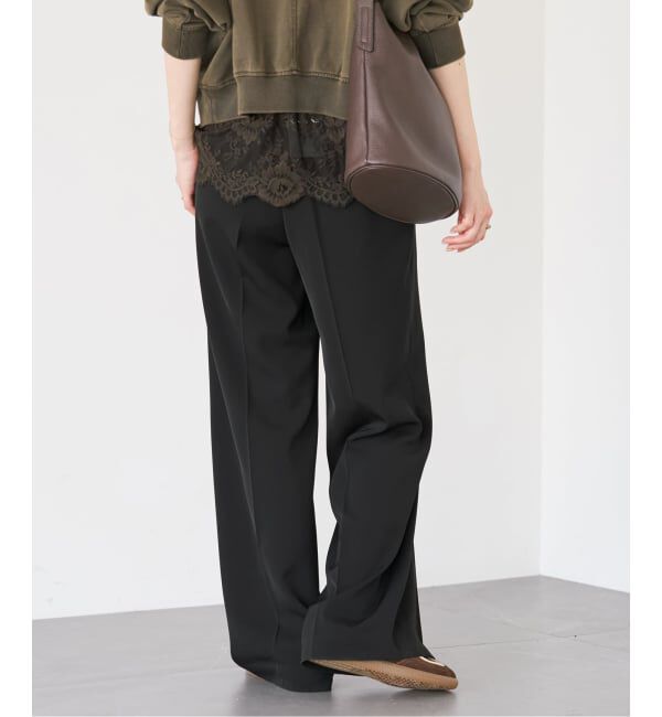 Plage「beautiful tuck パンツ」|スラックス|