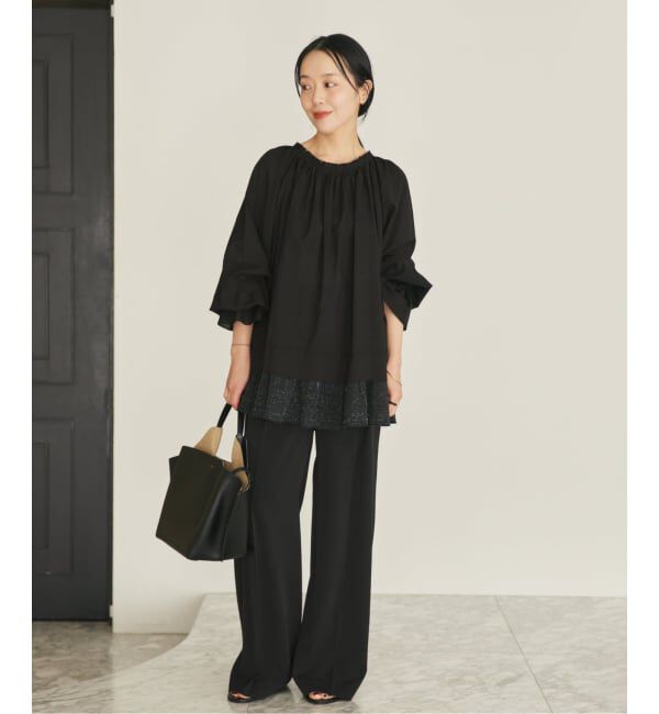 Plage「beautiful tuck パンツ」|スラックス|