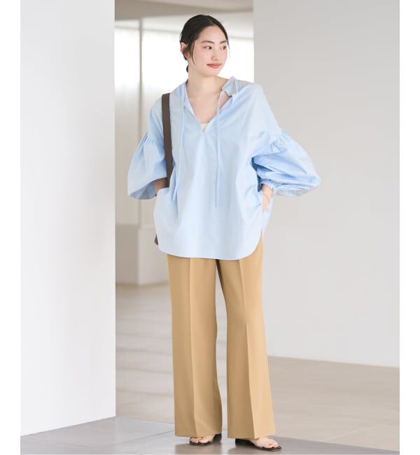 Plage「beautiful tuck パンツ」|スラックス|