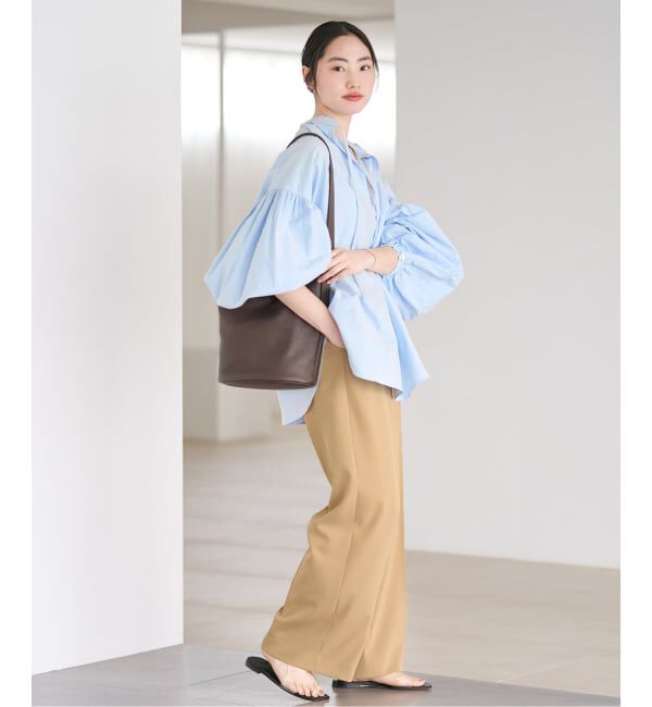 Plage「beautiful tuck パンツ」|スラックス|