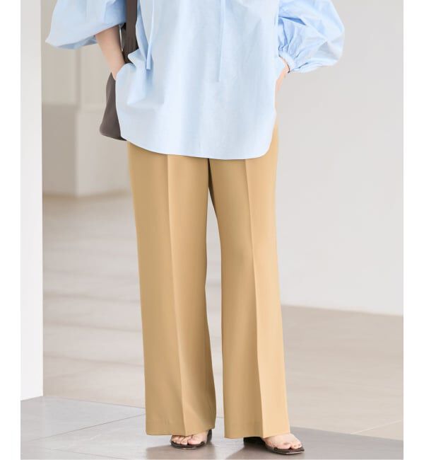 Plage「beautiful tuck パンツ」|スラックス|