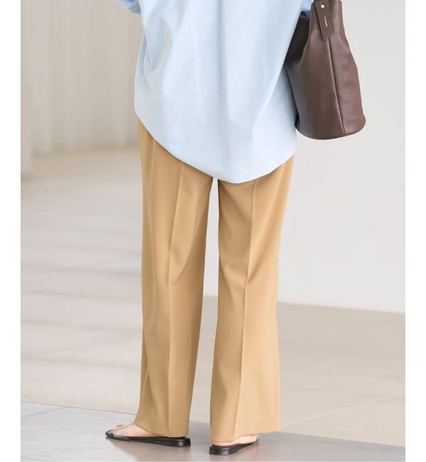 Plage「beautiful tuck パンツ」|スラックス|