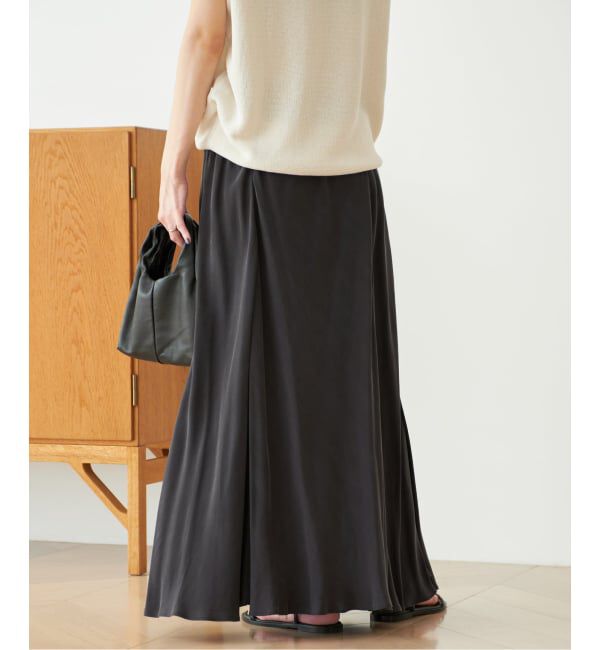 Plage「《追加》Washable Fibril ロングスカート」|スカート|