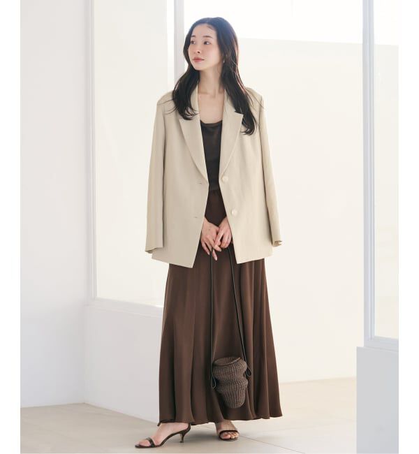 Plage「《追加》Washable Fibril ロングスカート」|スカート|