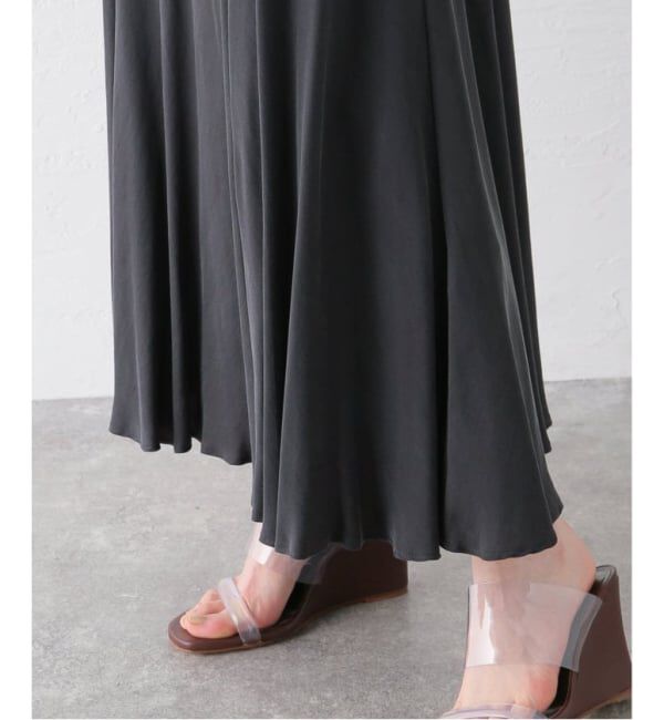 Plage「《追加》Washable Fibril ロングスカート」|スカート|