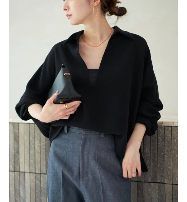 Plage「《追加》GEORGETTE SKIPPER ブラウス」|シャツ・ブラウス|